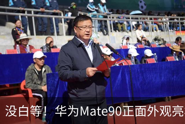 没白等！华为Mate90正面外观亮相，爱了！